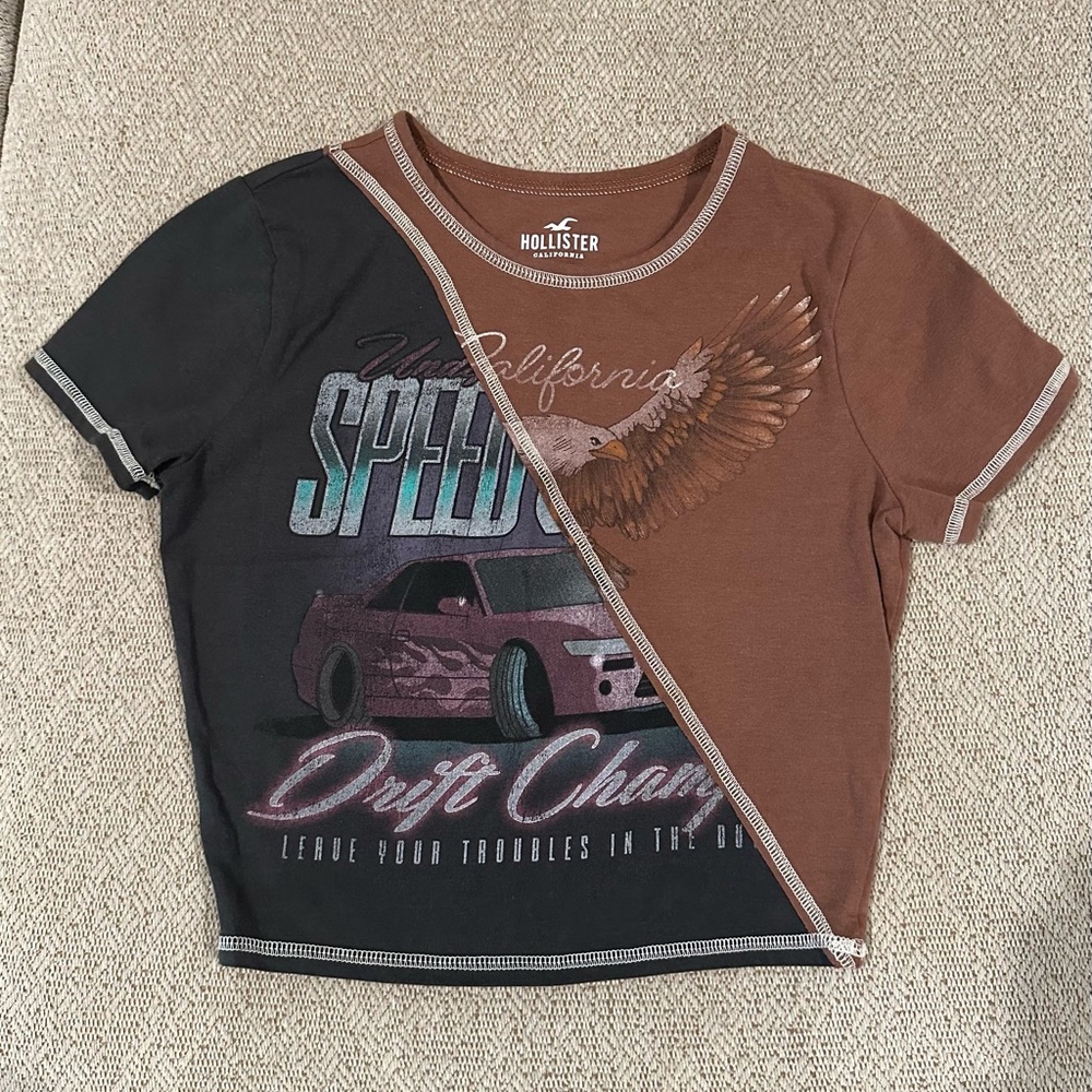 Hollister baby tee